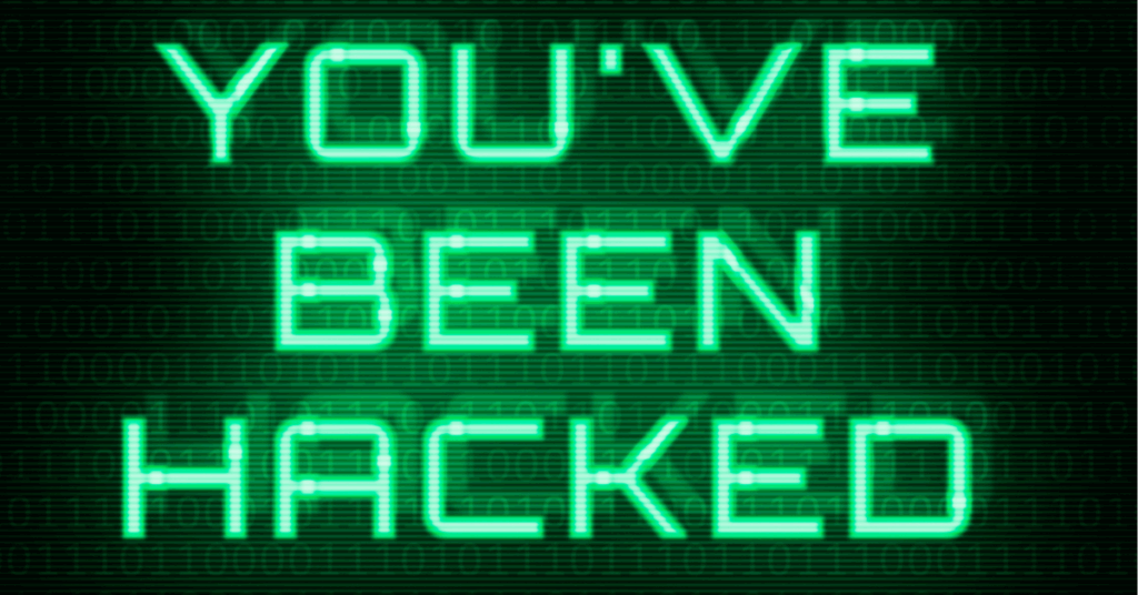 you've been hacked