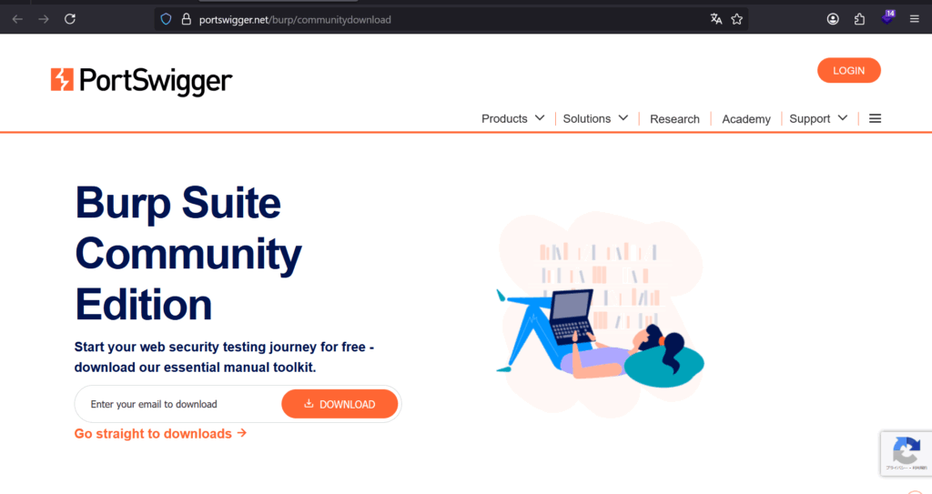 PortSwigger公式サイト